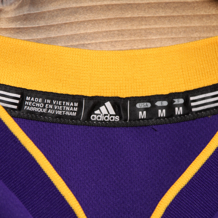 Maglia da Basket Adidas NBA Los Angeles Lakers Howard 12 Gialla Taglia M Unisex