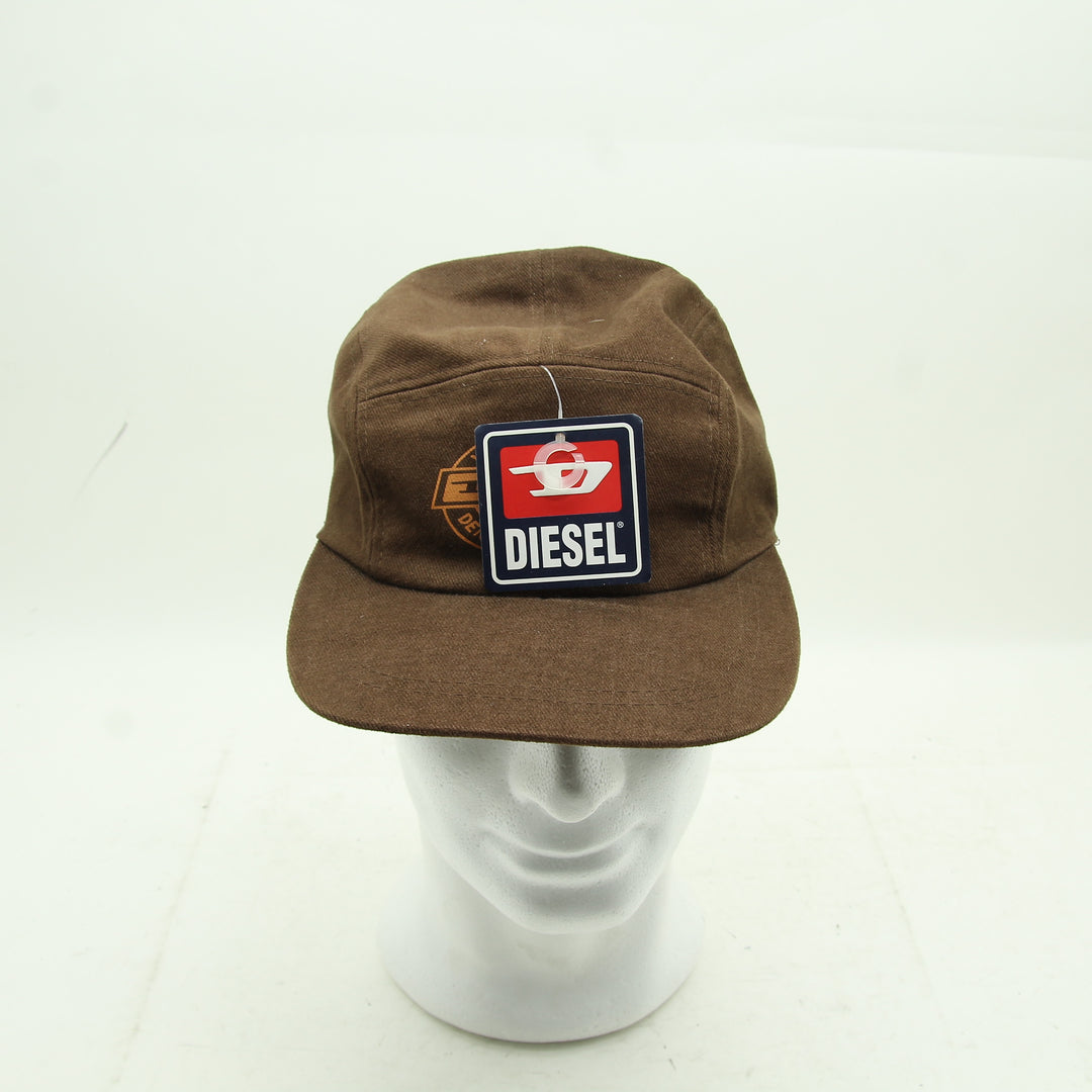 Diesel Cappello Marrone Unisex Made in Korea Deadstock w/Tags