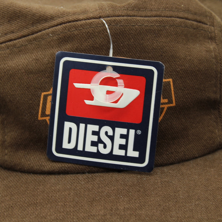 Diesel Cappello Marrone Unisex Made in Korea Deadstock w/Tags