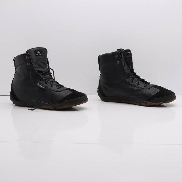 Superga Alto Nero Eur 41 Unisex