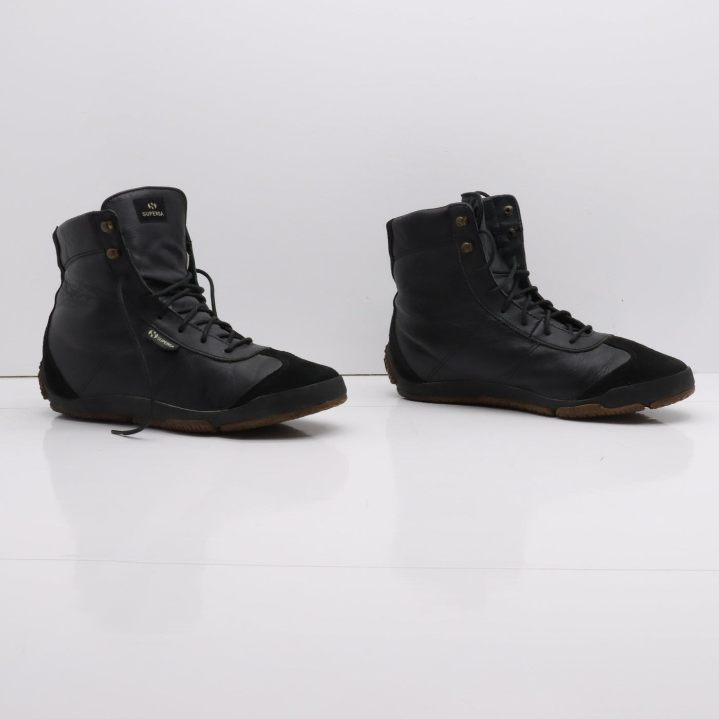 Superga Alto Nero Eur 41 Unisex