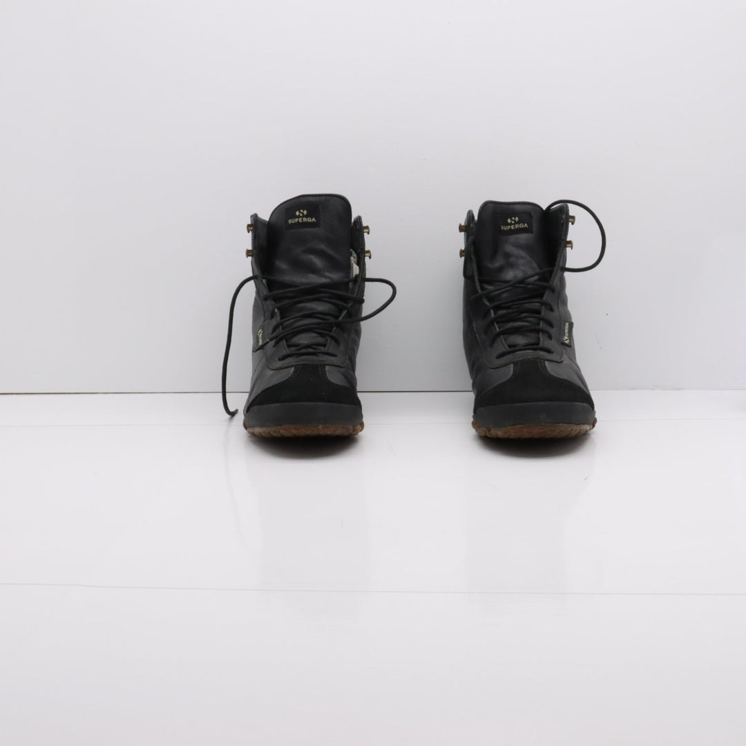 Superga Alto Nero Eur 41 Unisex