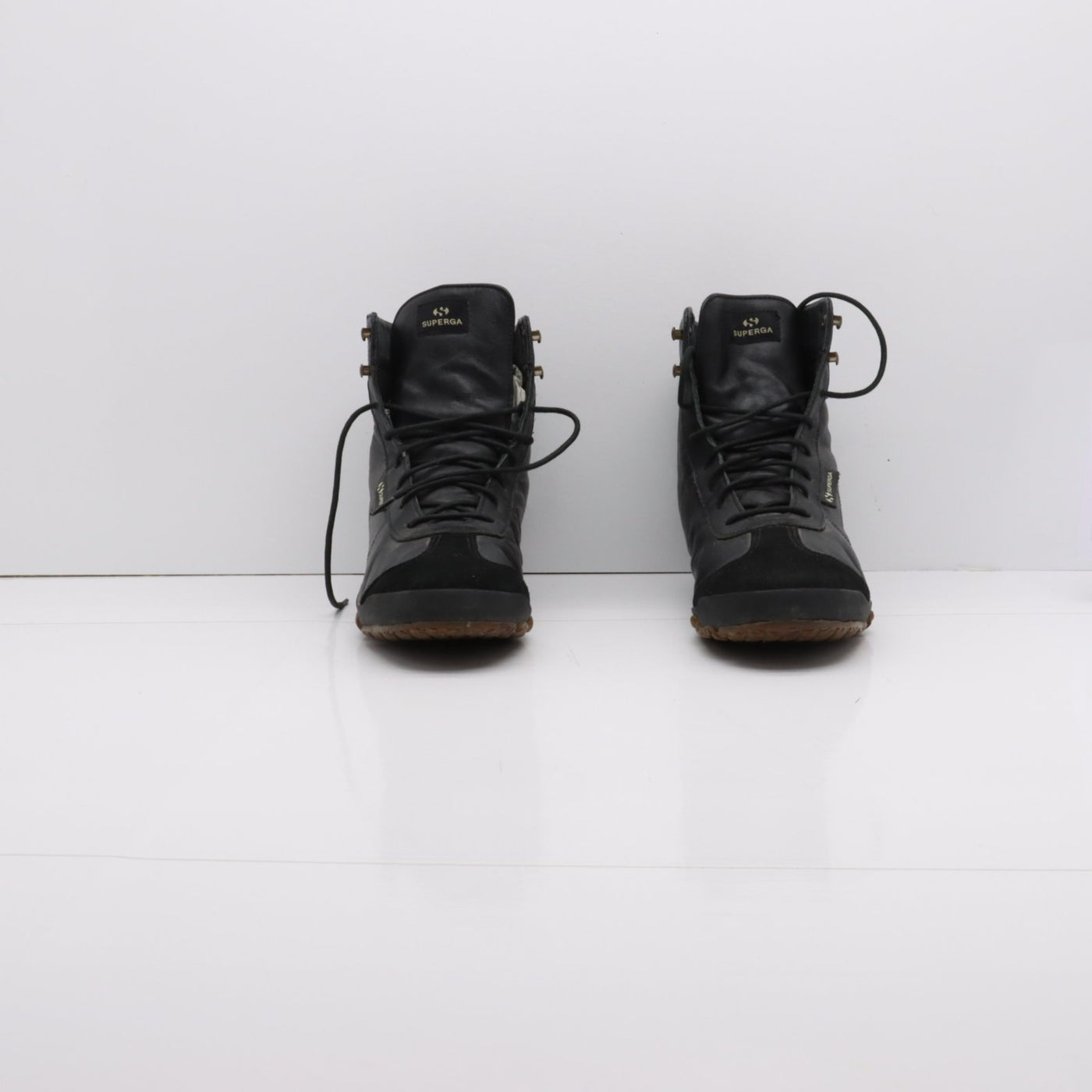 Superga Alto Nero Eur 41 Unisex