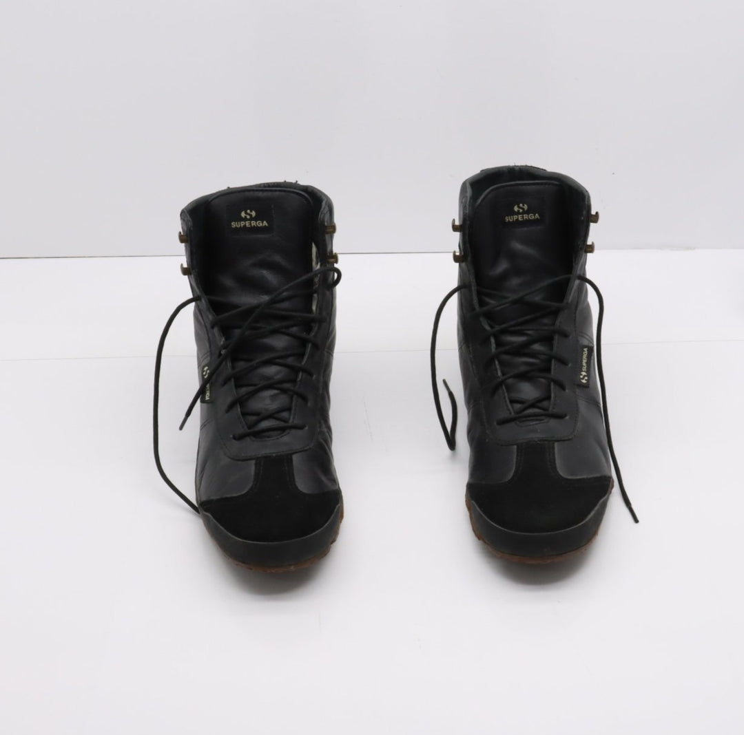 Superga Alto Nero Eur 41 Unisex