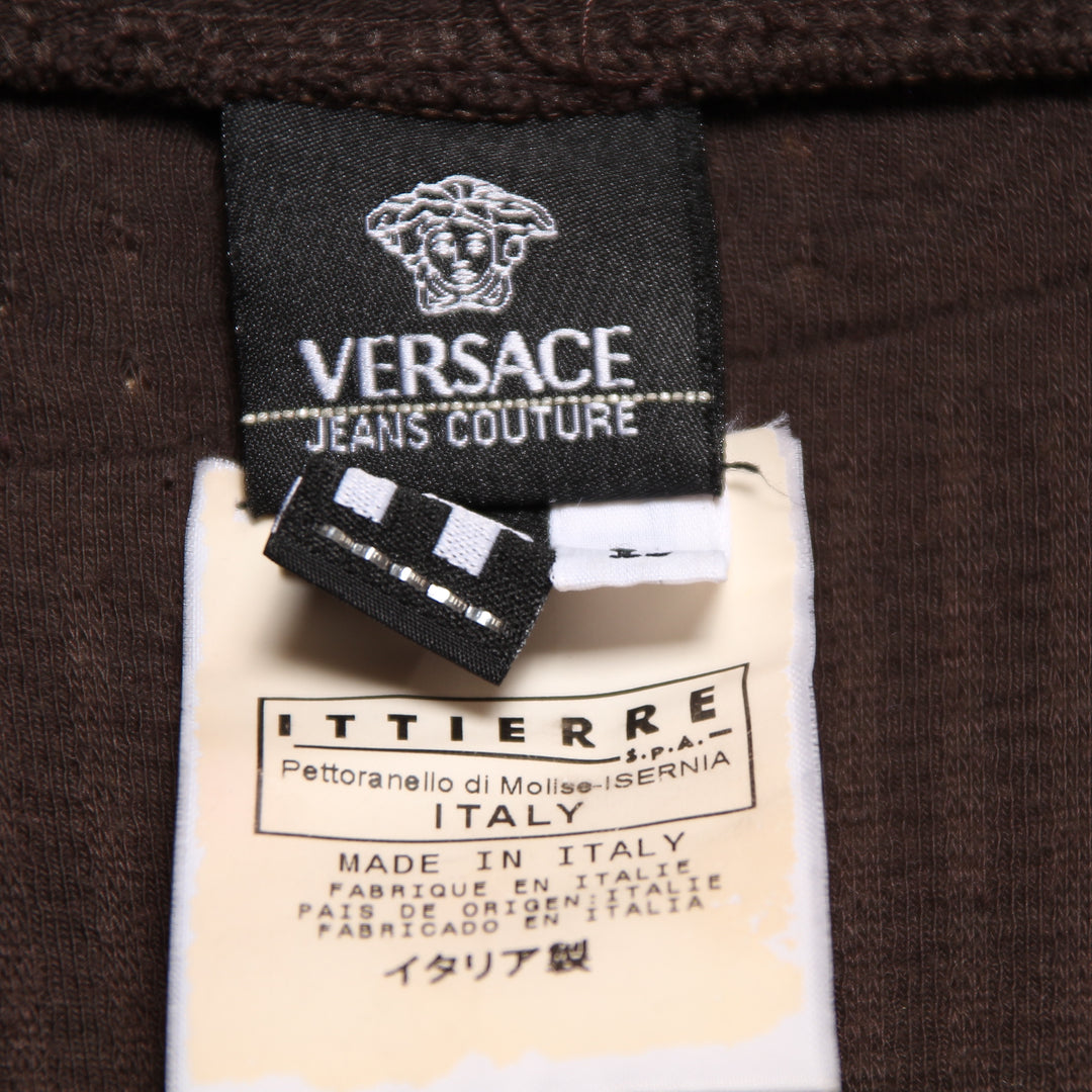 Versace Jeans Couture Maglia Marrone Taglia L Uomo