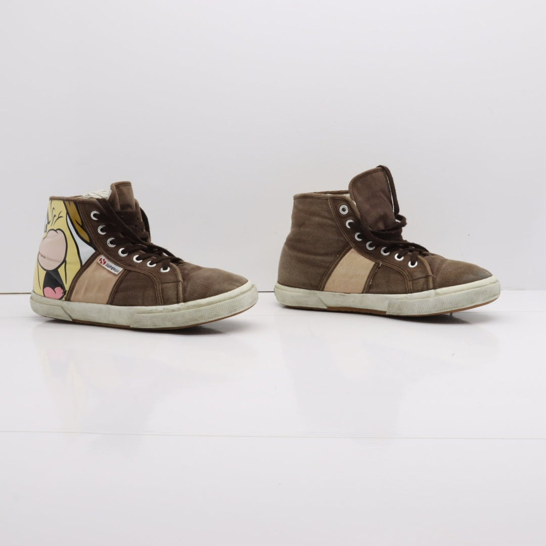 Superga Disney Alto Marroni Eur 41 Unisex