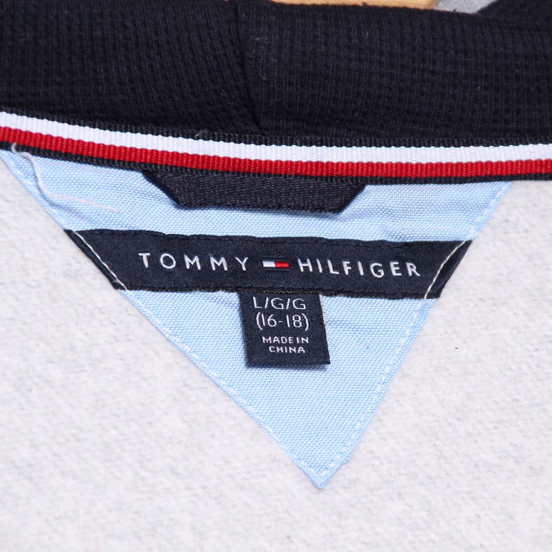 Tommy Hilfiger Felpa Grigio Taglia 16/18y Ragazzo