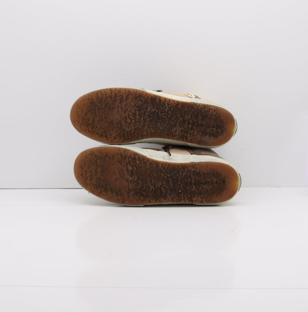 Superga Disney Alto Marroni Eur 41 Unisex
