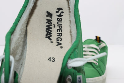 Superga K-Way Basse Verdi Eur 43 Uomo