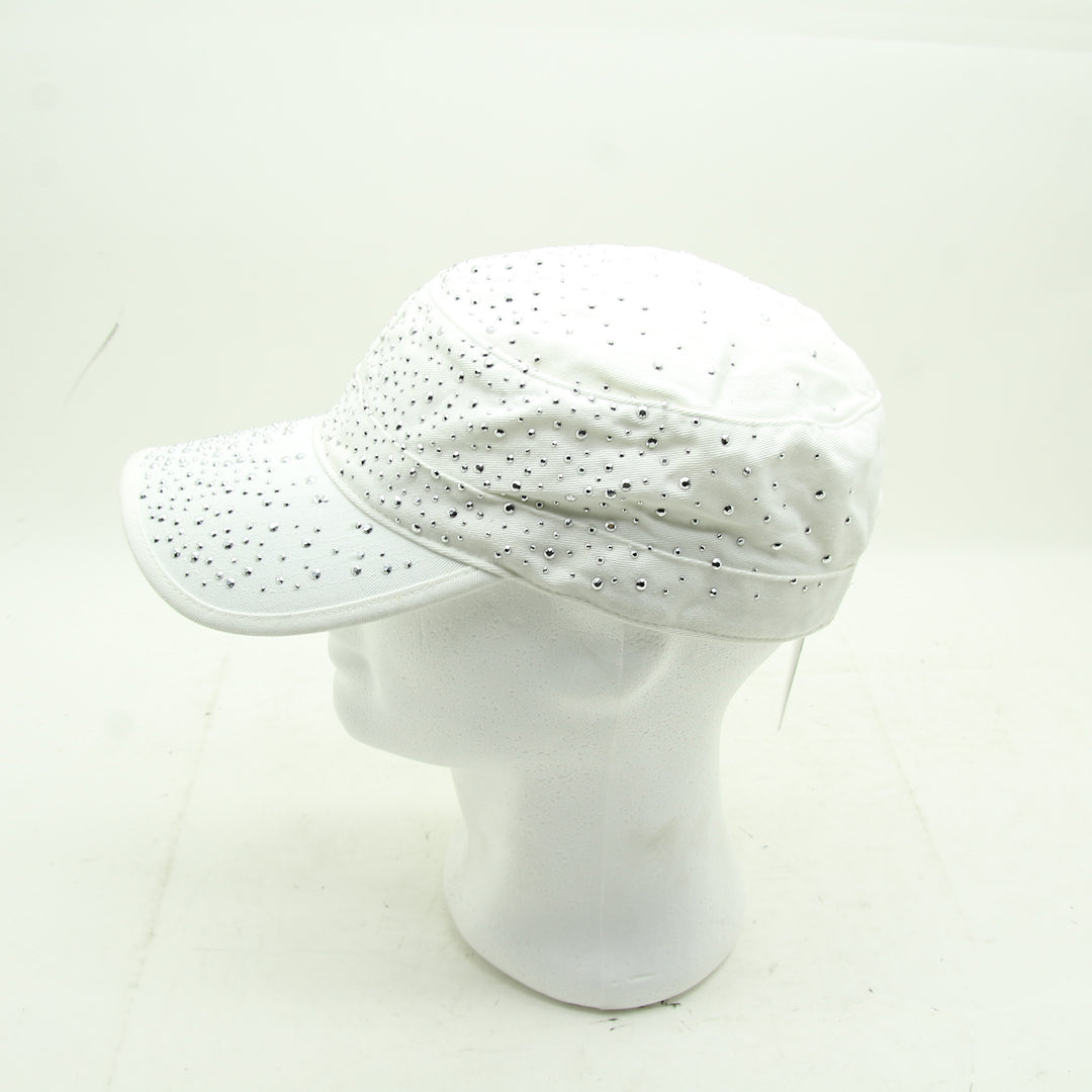 Blu Industries Cappello Bianco Donna Deadstock w/Tags