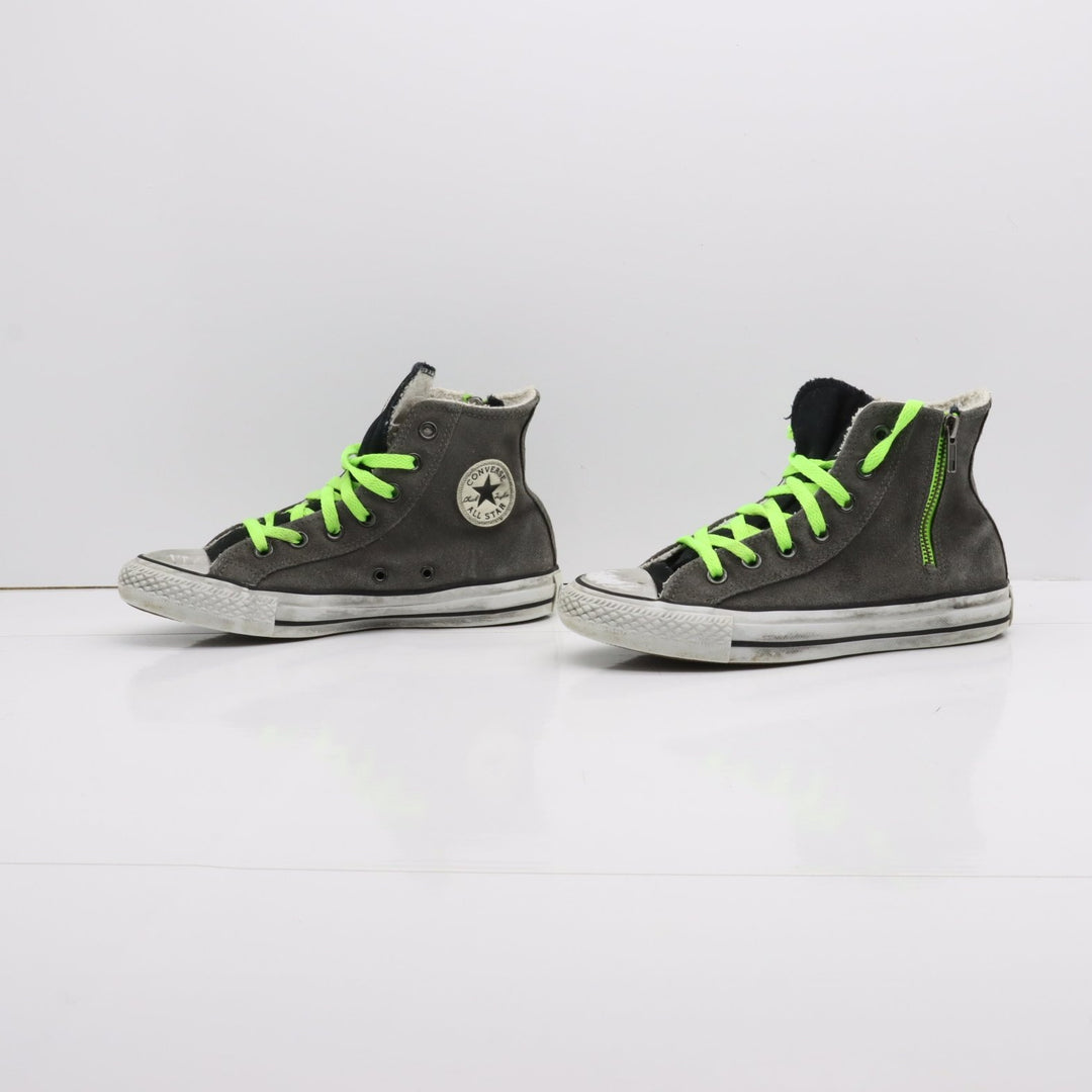 Converse All Star Alte Grigia e Nera Eur 36.5 Unisex