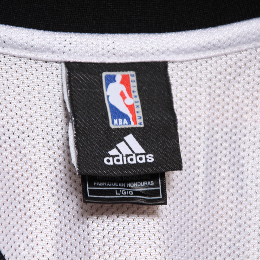Maglia da Basket Adidas NBA New York Knicks Duhon 1 Bianco Taglia L Unisex