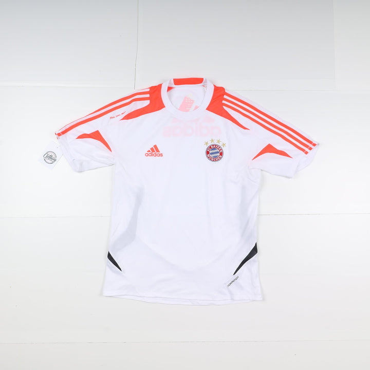 Maglia d'allentamento Adidas Bayern Munich Bianco Taglia 6 Uomo
