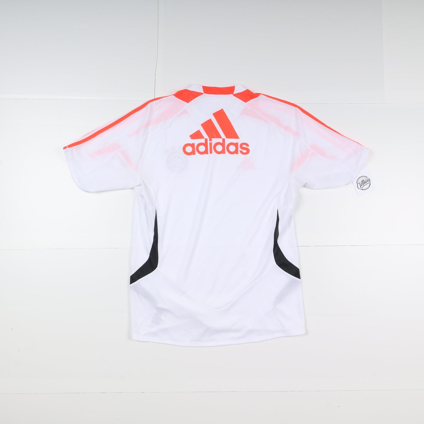 Maglia d'allentamento Adidas Bayern Munich Bianco Taglia 6 Uomo