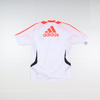 Maglia d'allentamento Adidas Bayern Munich Bianco Taglia 6 Uomo