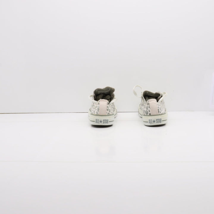 Converse All Star Basse Grigia e Rosa Maculata Eur 36.5 Unisex