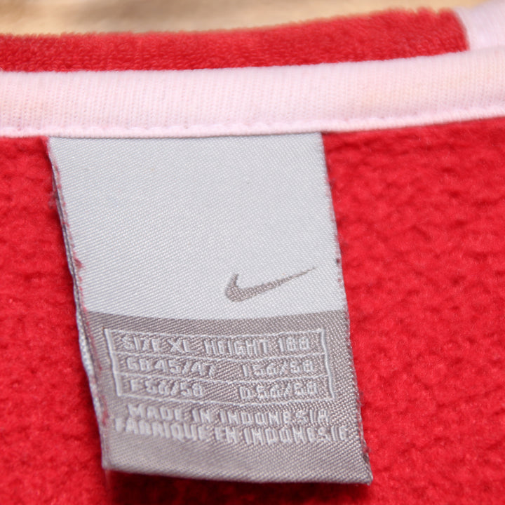 Nike Felpa Rosso Taglia XL Unisex
