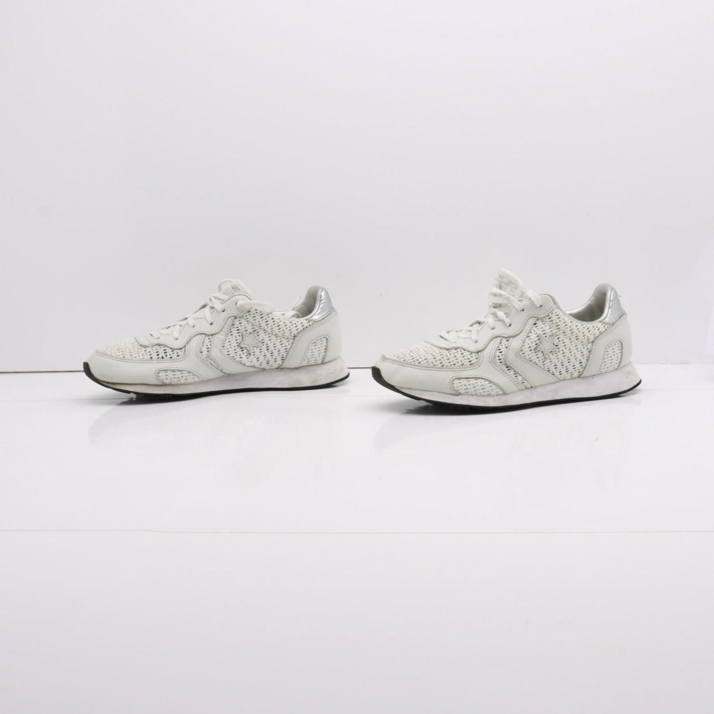 Converse Cons Basse Bianche Traforato Eur 37 Donna