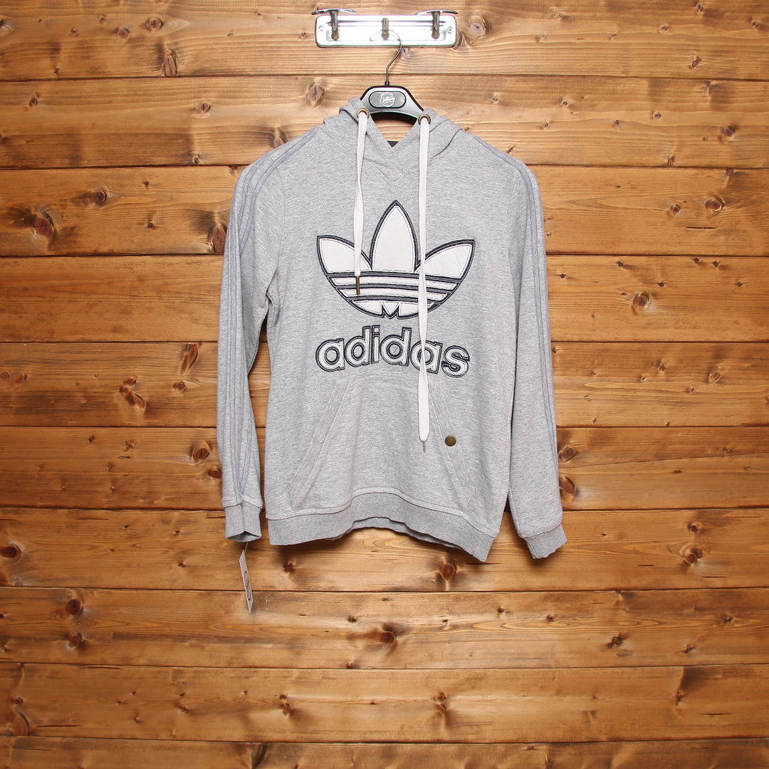 Adidas Felpa Grigio Taglia 48 Unisex