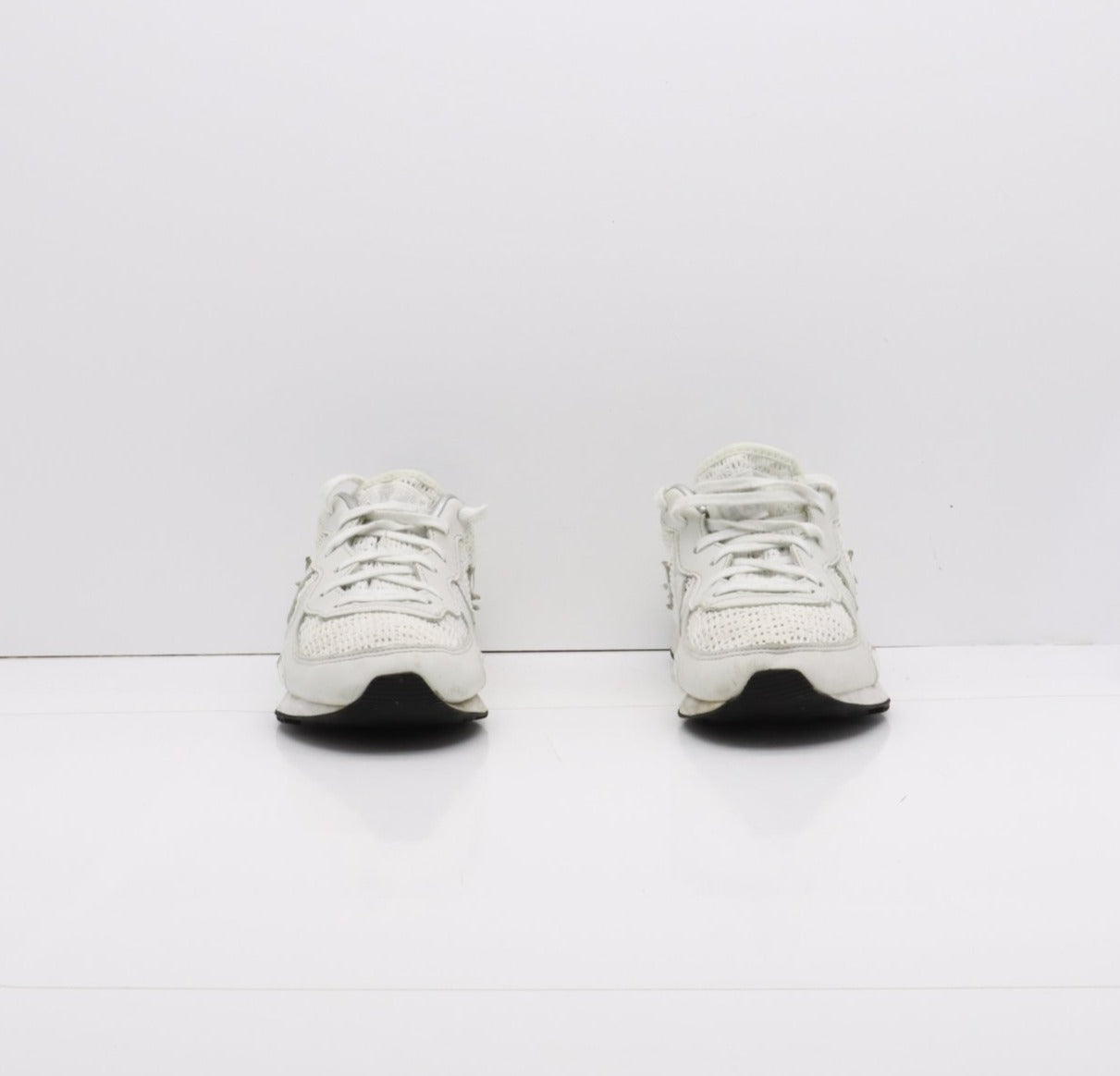 Converse Cons Basse Bianche Traforato Eur 37 Donna