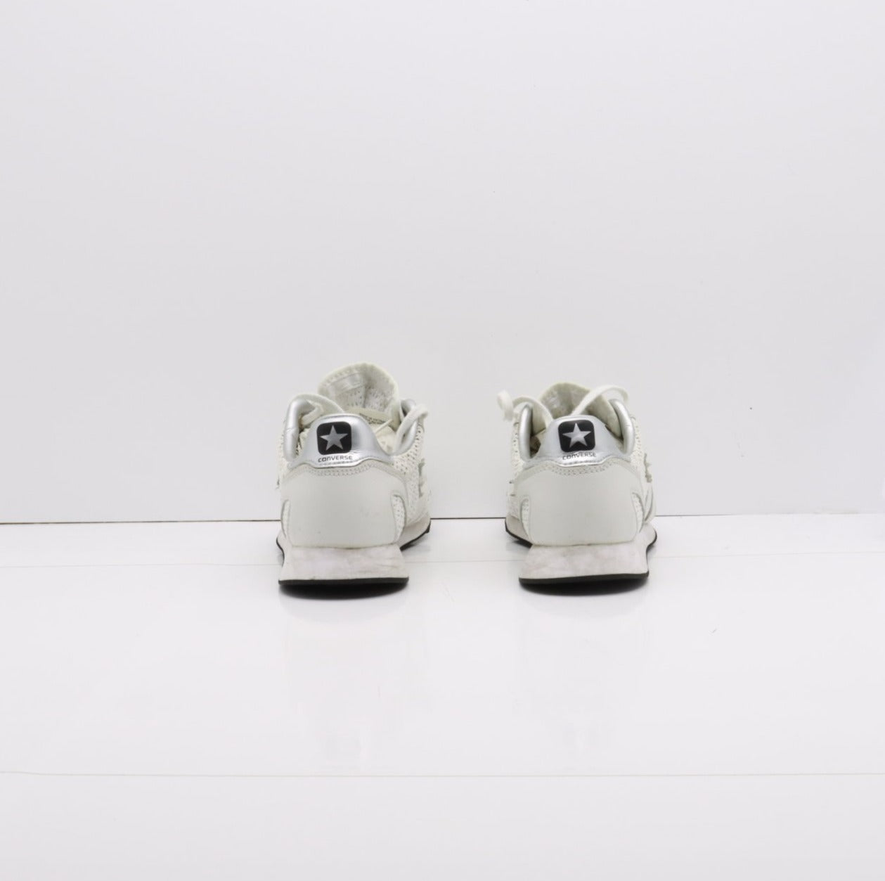 Converse Cons Basse Bianche Traforato Eur 37 Donna
