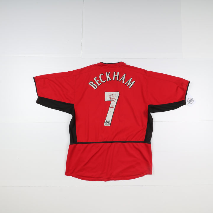 Maglia da Calcio Vintage Nike Manchester United Beckham 7