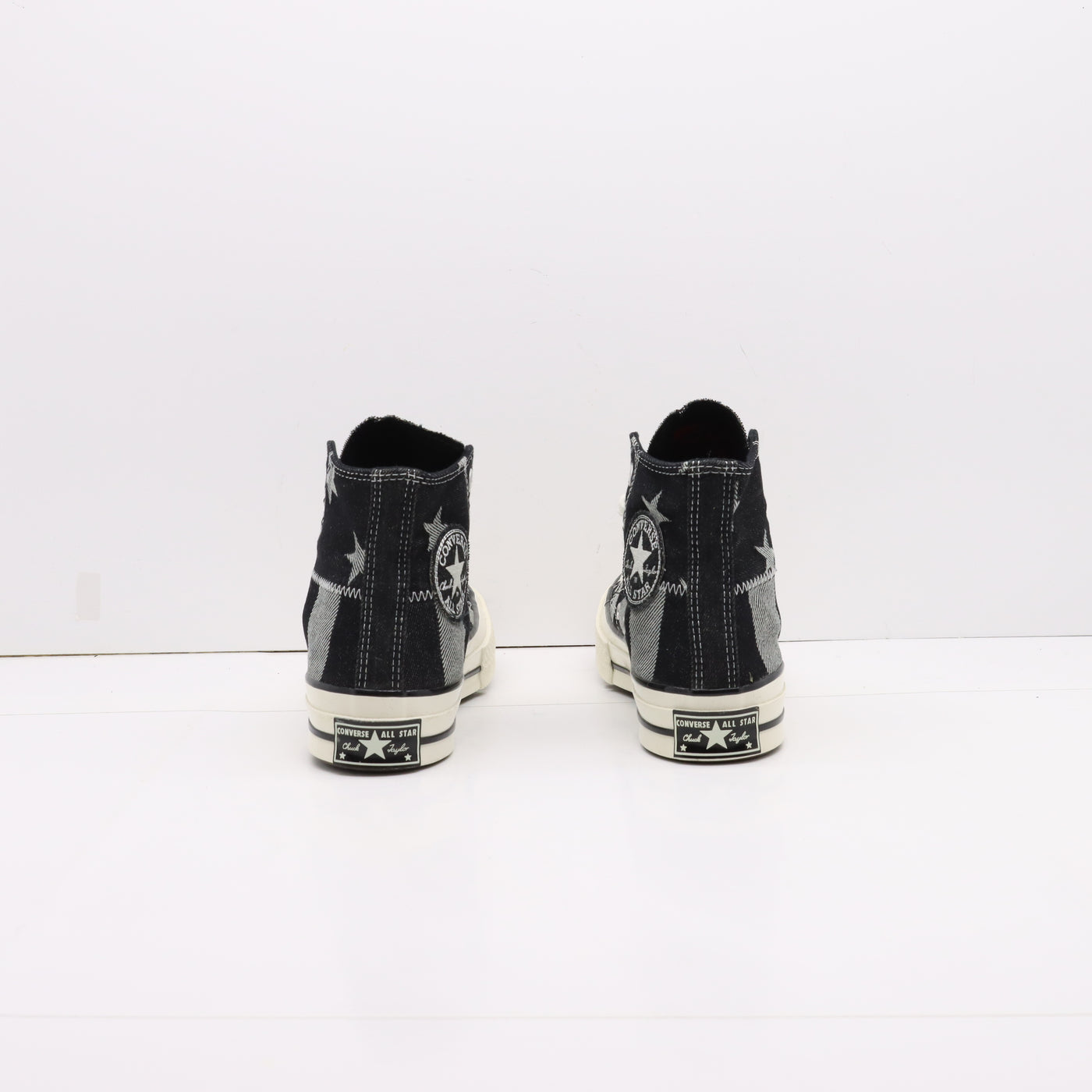 Converse All Star Chuck Taylor 70' Alte Nero Varie Cuciture Eur 37.5 Unisex Vintage