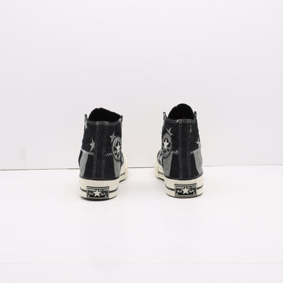Converse All Star Chuck Taylor 70' Alte Nero Varie Cuciture Eur 37.5 Unisex Vintage