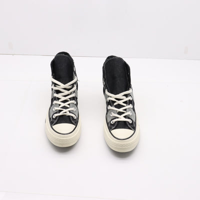 Converse All Star Chuck Taylor 70' Alte Nero Varie Cuciture Eur 37.5 Unisex Vintage