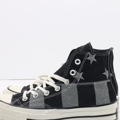 Converse All Star Chuck Taylor 70' Alte Nero Varie Cuciture Eur 37.5 Unisex Vintage