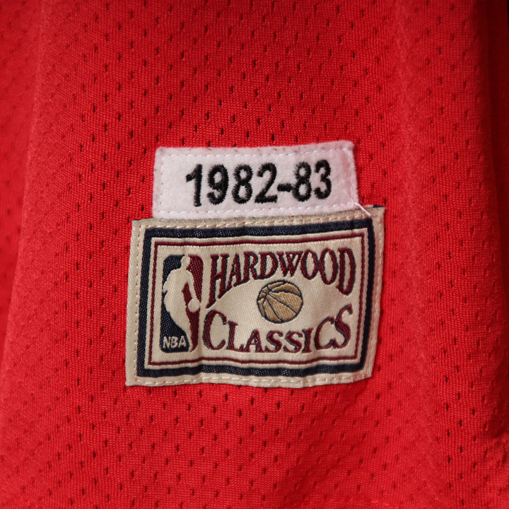 Maglia da Basket Vintage Hardwood Classic NBA Philadelphia 76ers Erving 6 Rossa Taglia M Unisex