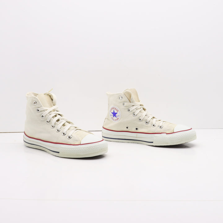 Converse All Star Alte Bianco Eur 40 Unisex Made in USA