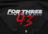 Maglia da Basket For Three Rupperti 32 Nero Taglia S