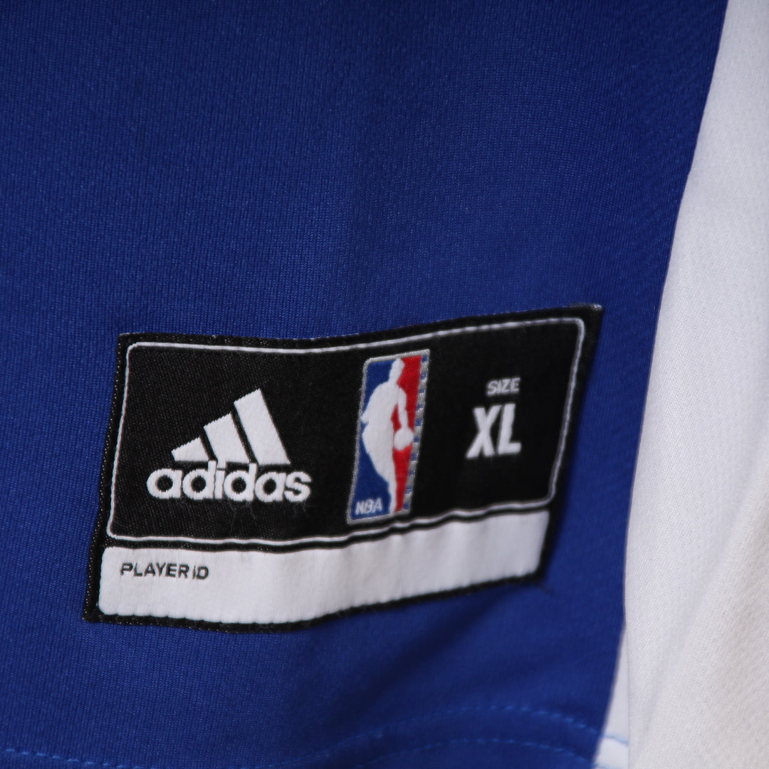 Maglia da Basket Adidas NBA Golden State Warriors Curry 30 Blu e Gialla Taglia XL Unisex