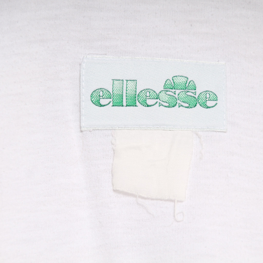 Ellesse Tuta Completa Vintage 80/90 Bianca e Rosa Donna