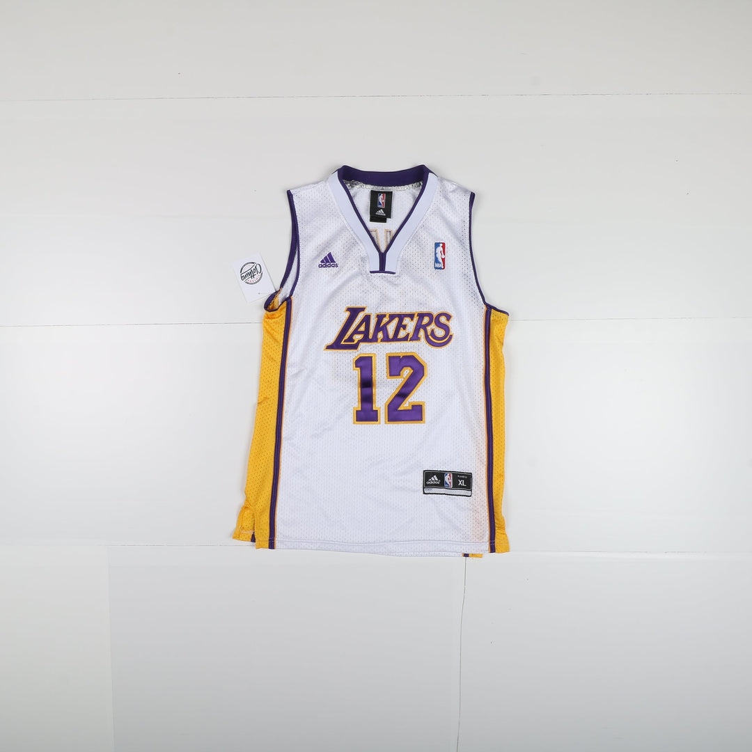 Maglia Da Basket Los Angeles - Uomo, Viola/Giallo, Senza Maniche, Poliestere - Foto 3