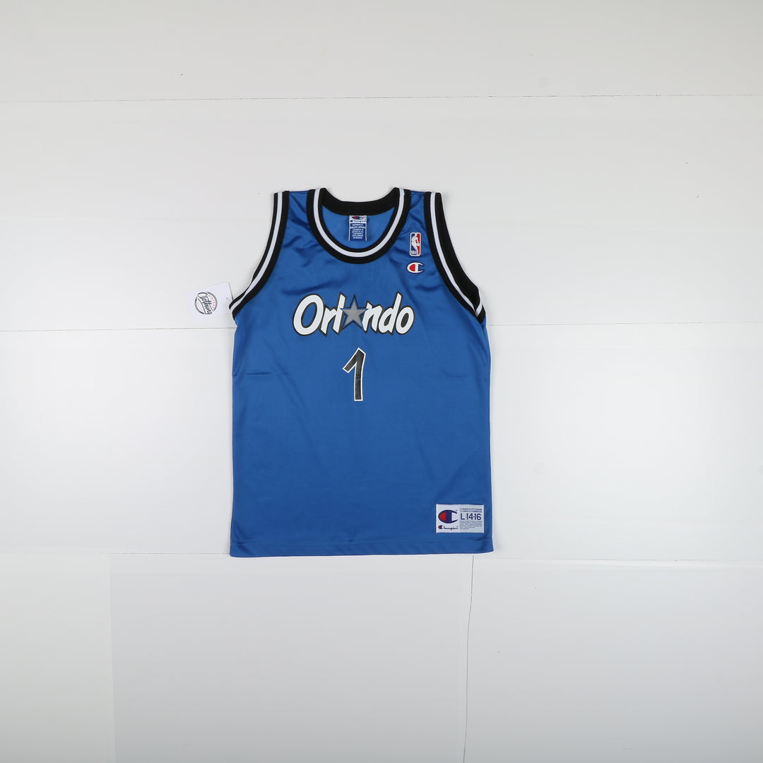 Maglia da Basket NBA Champion Orlando Magic Hardway 1 Blu Taglia L 14/16y Bambino