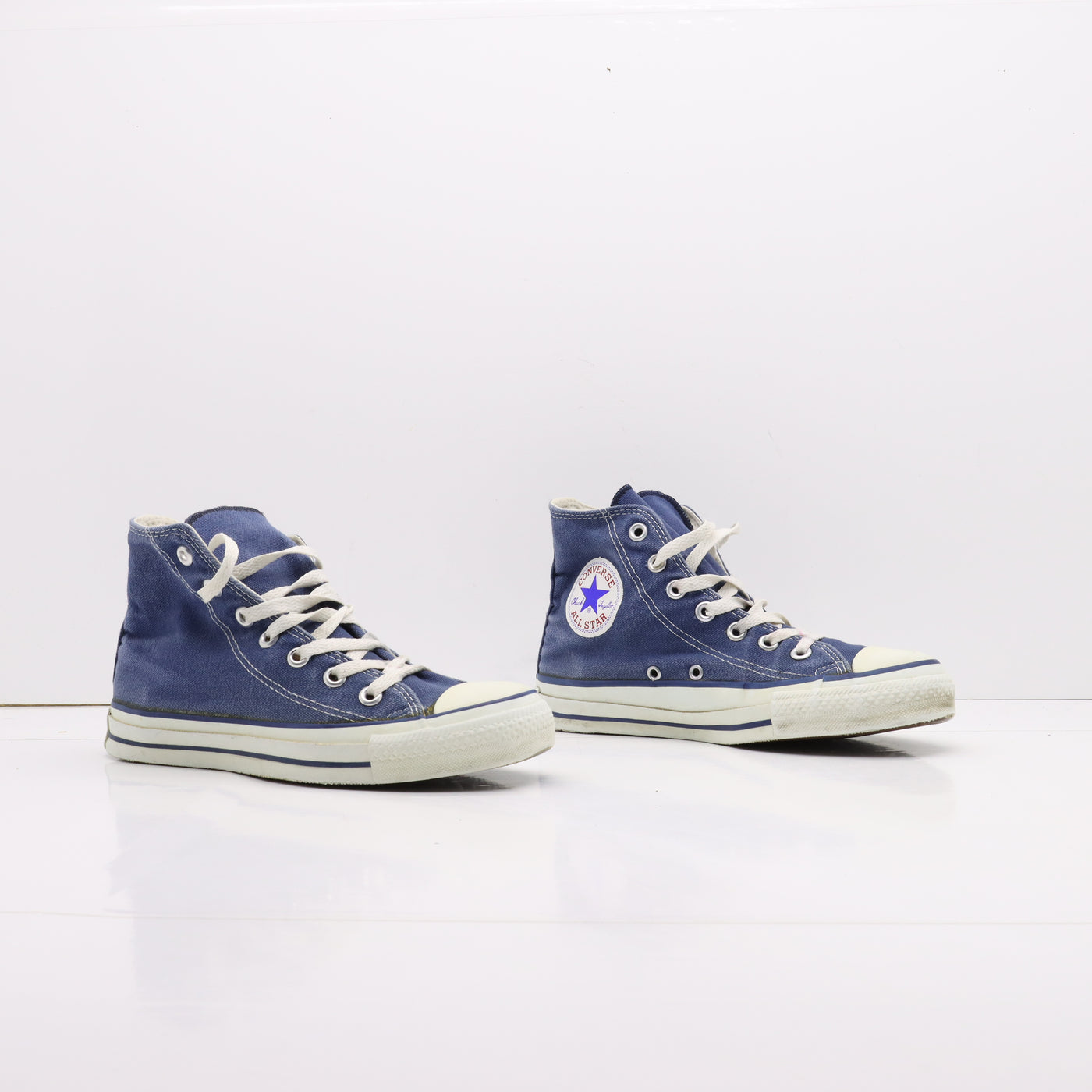 Converse All Star Alte Blu Eur 37.5 Unisex Made in USA