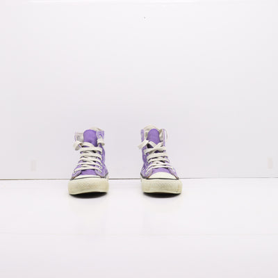 Converse All Star Alte Viola US 1 Bambino Made in USA