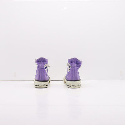 Converse All Star Alte Viola US 1 Bambino Made in USA