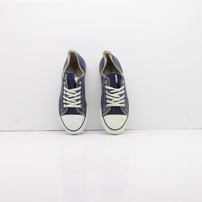 Converse All Star Basse Blu Eur 41 Unisex Made in USA