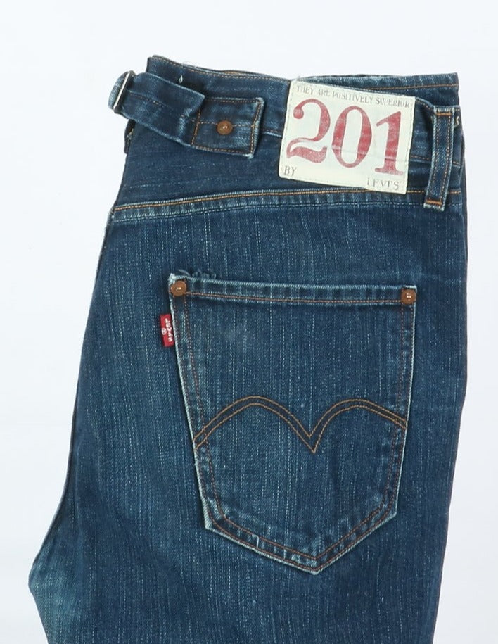 Levi's 201 Rivets Superior Denim W30 L34 Unisex