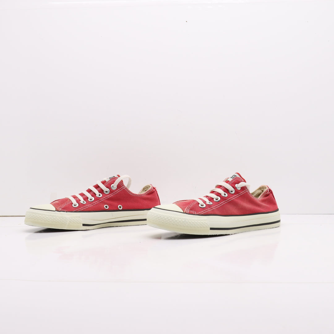 Converse All Star Basse Rosso Eur 38 Unisex Made in USA