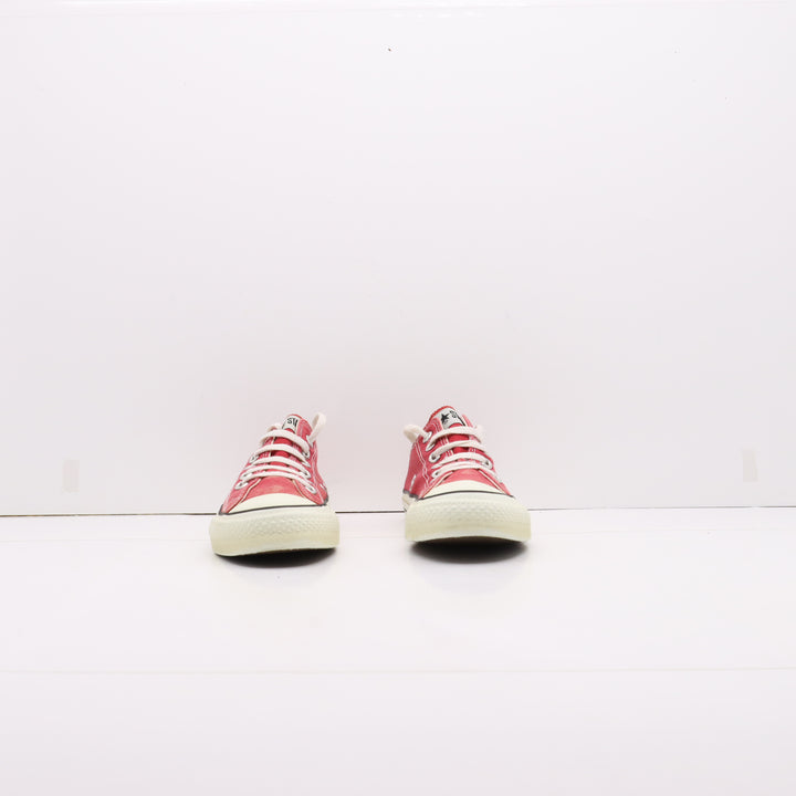 Converse All Star Basse Rosso Eur 38 Unisex Made in USA