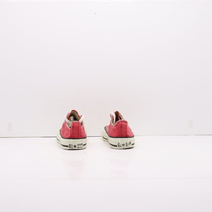 Converse All Star Basse Rosso Eur 38 Unisex Made in USA