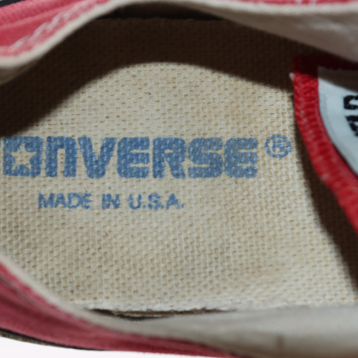 Converse All Star Basse Rosso Eur 38 Unisex Made in USA