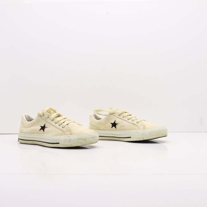 Converse All Star Basse Beige Eur 37 Unisex Made in USA