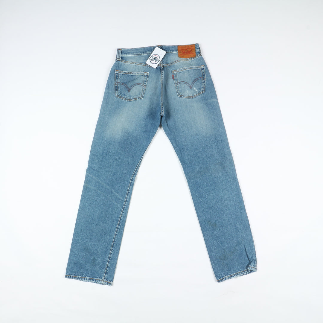Levi's 501 Selvedge Denim W30 L32 Unisex