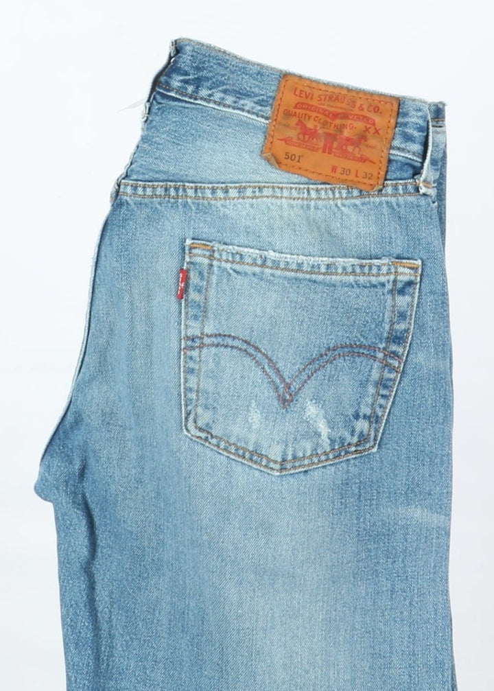 Levi's 501 Selvedge Denim W30 L32 Unisex