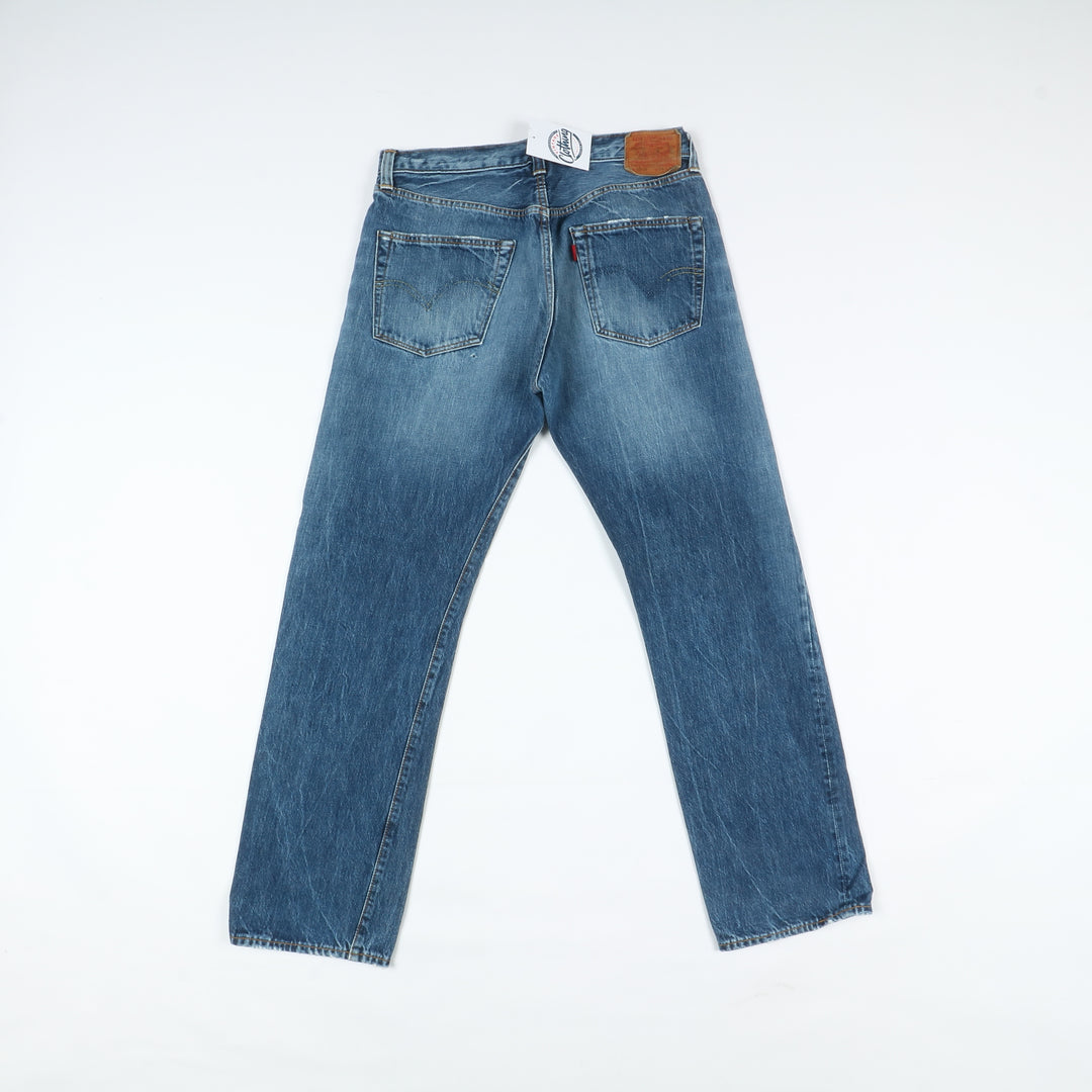 Levi's Vintage Clothing 501xx Big E Rivets Selvedge Red Line Denim W34 L32 Unisex